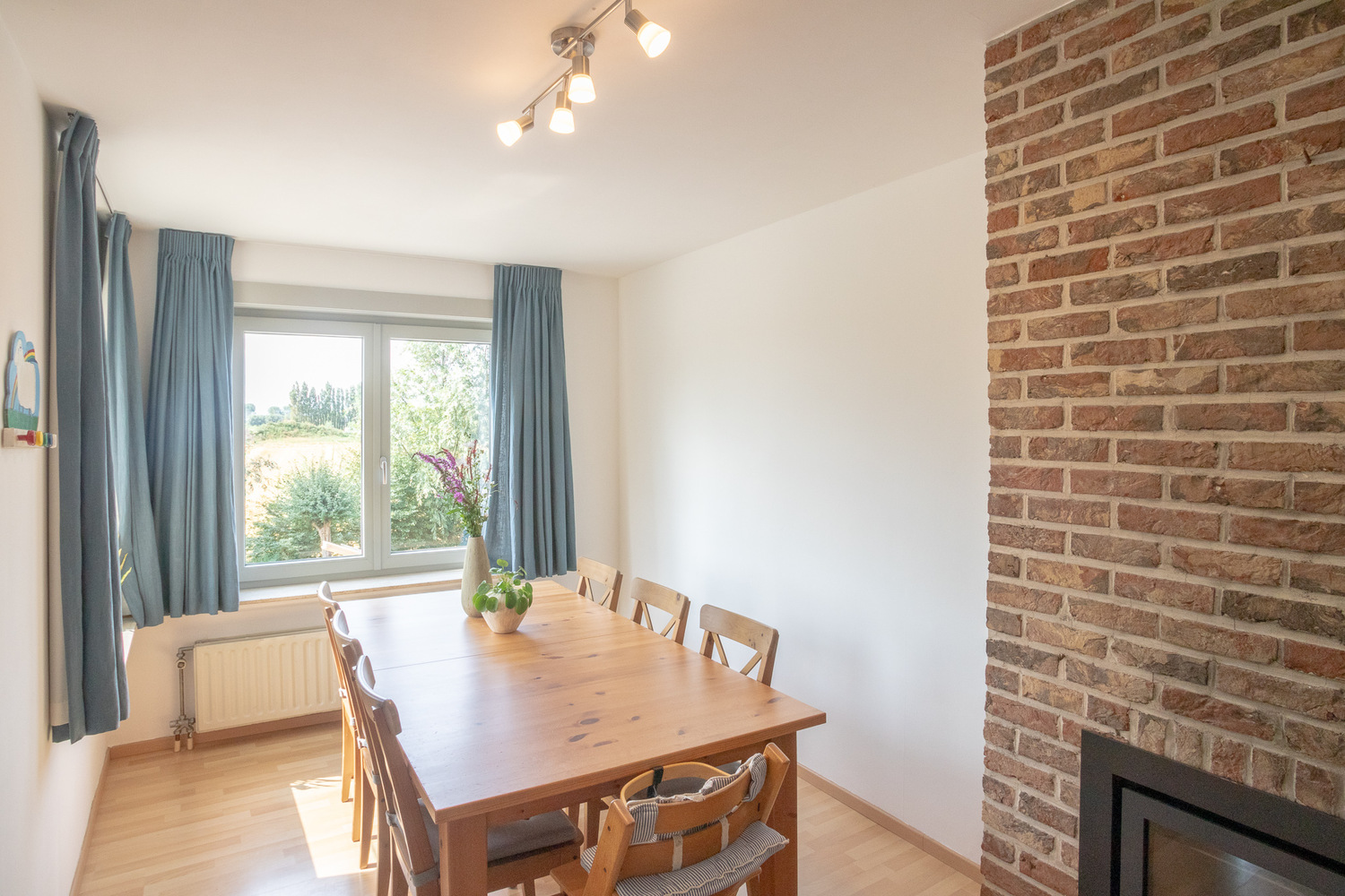 Ruime, landelijk gelegen en instapklare bel-étage met grote tuin 