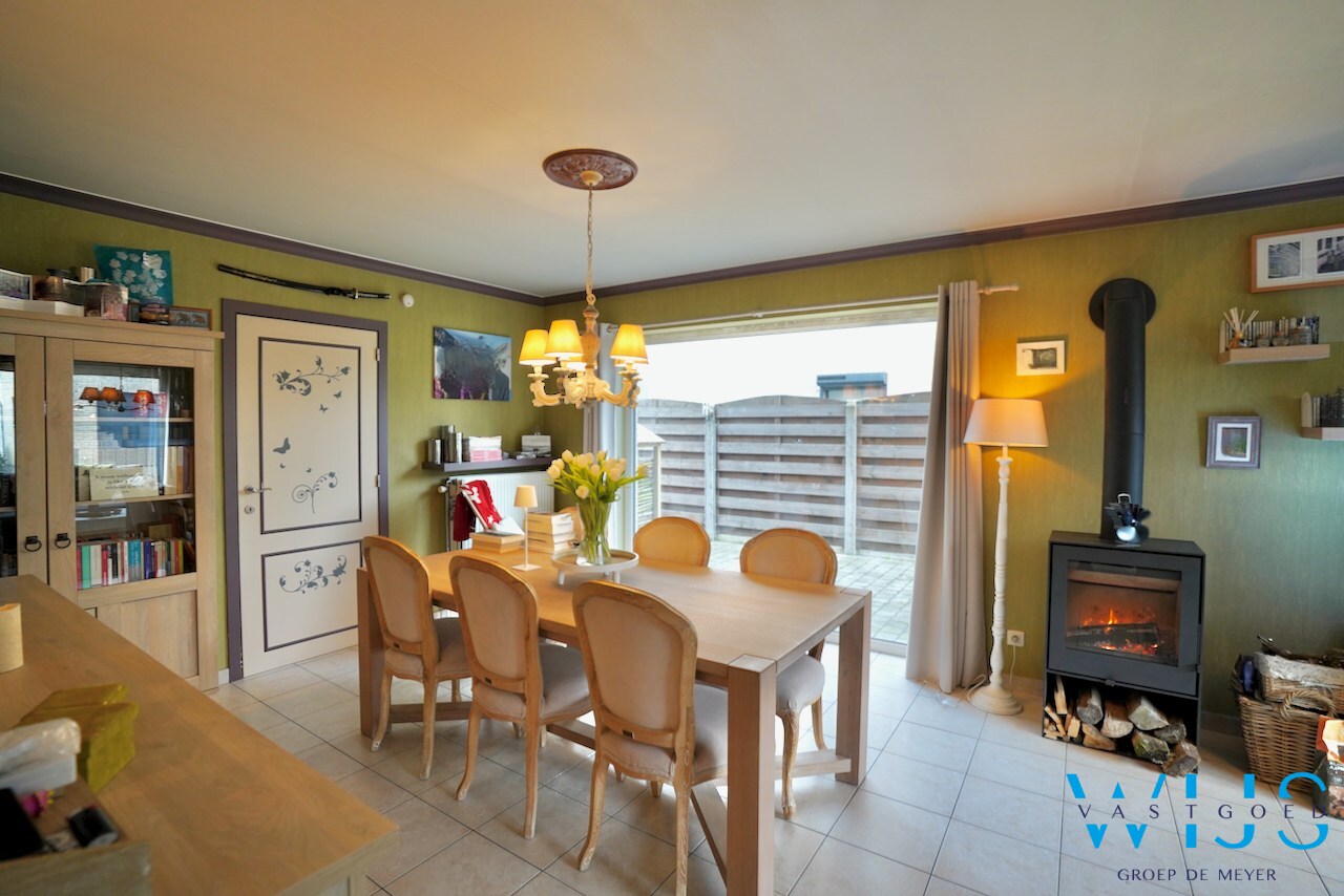 Instapklare halfopen bebouwing op rustige ligging in Doornzele/Evergem 