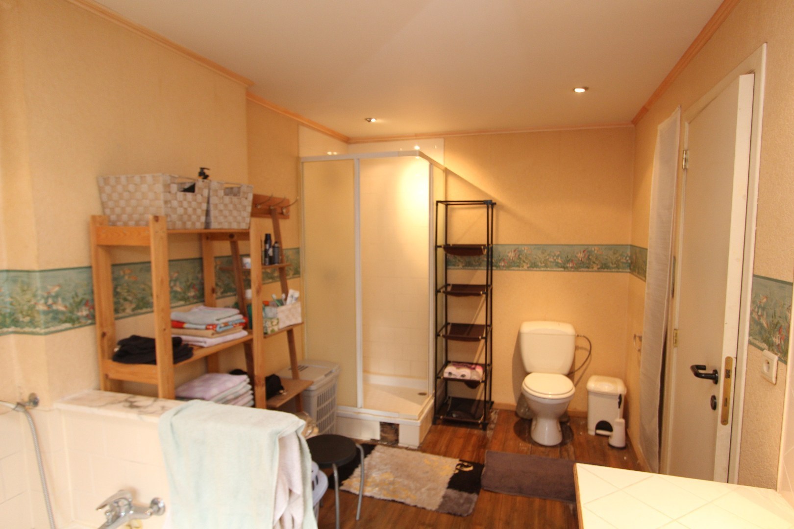 badkamer met douche