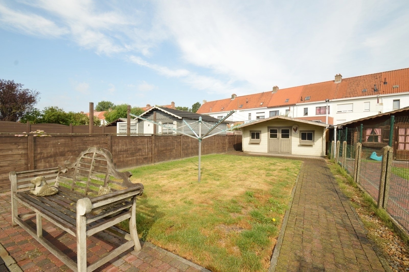 Mooie bel-étage met grote tuin en achteruitgang - Zeebrugge 