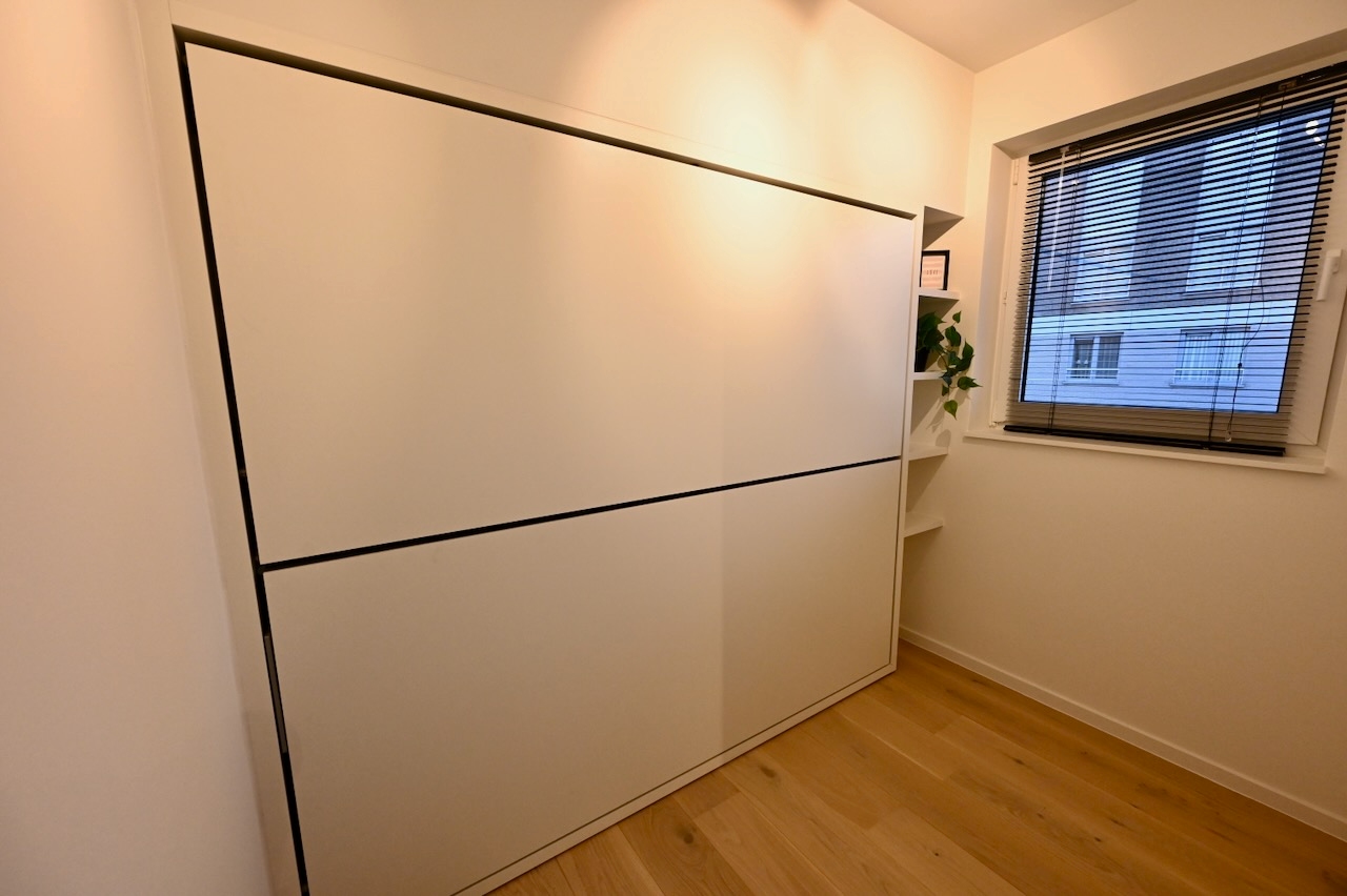 Recent appartement gelegen nabij het Rubensplein op wandelafstand van het strand. Momenteel in afwerking. 