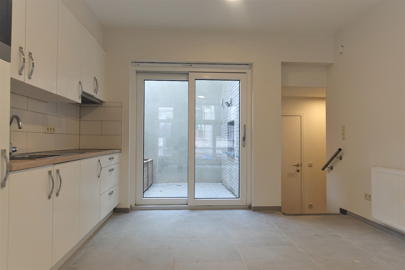 Gelijkvloers-appartement 