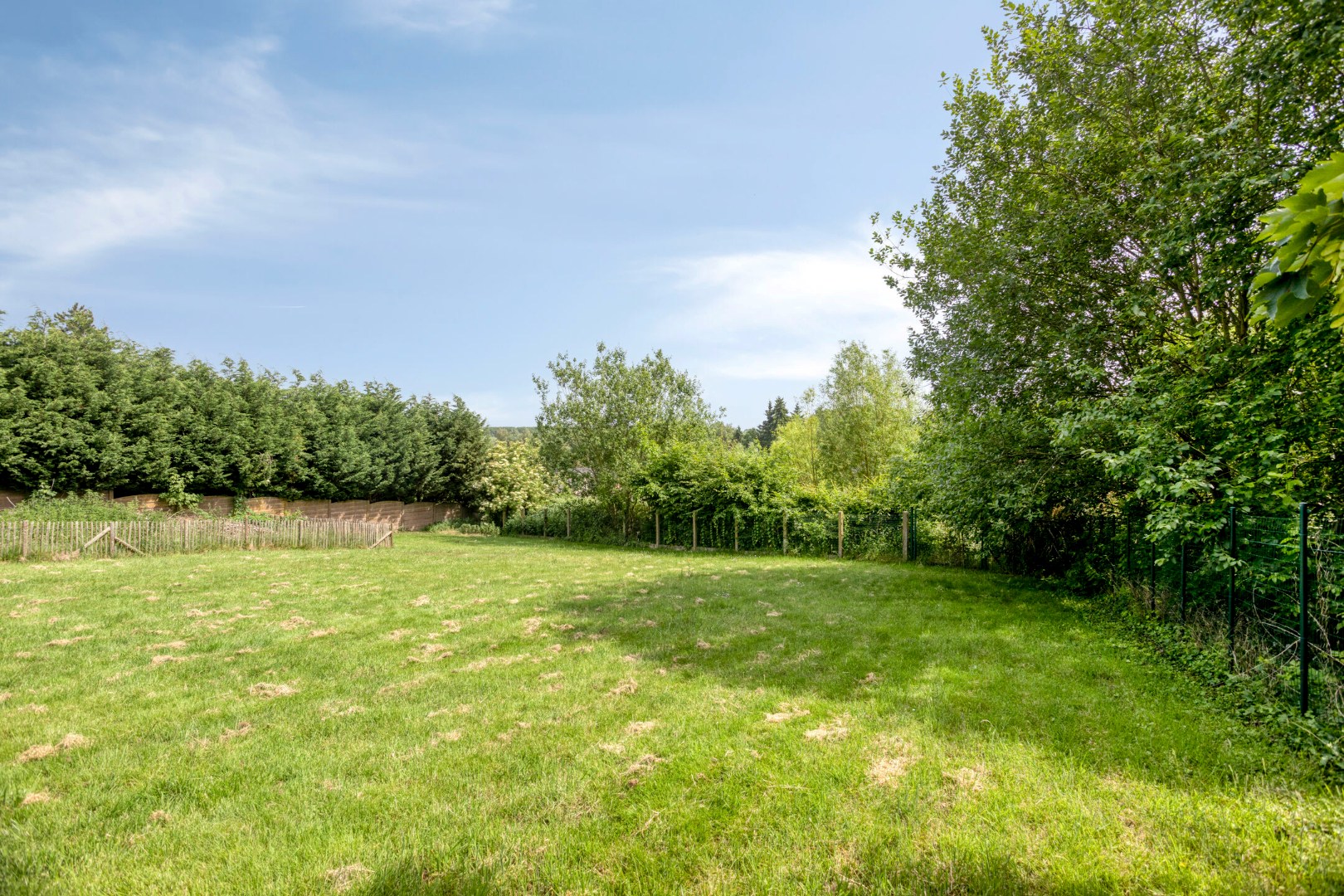 afgesloten tuin