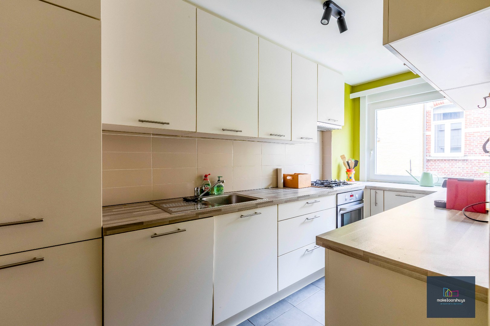 Schitterend gelegen 2 slp.app in het centrum van de stad. 