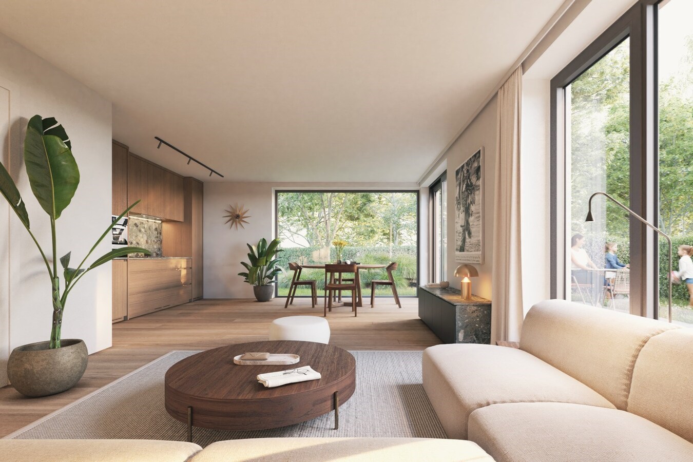 Appartement met optie - reservatie in Ravels