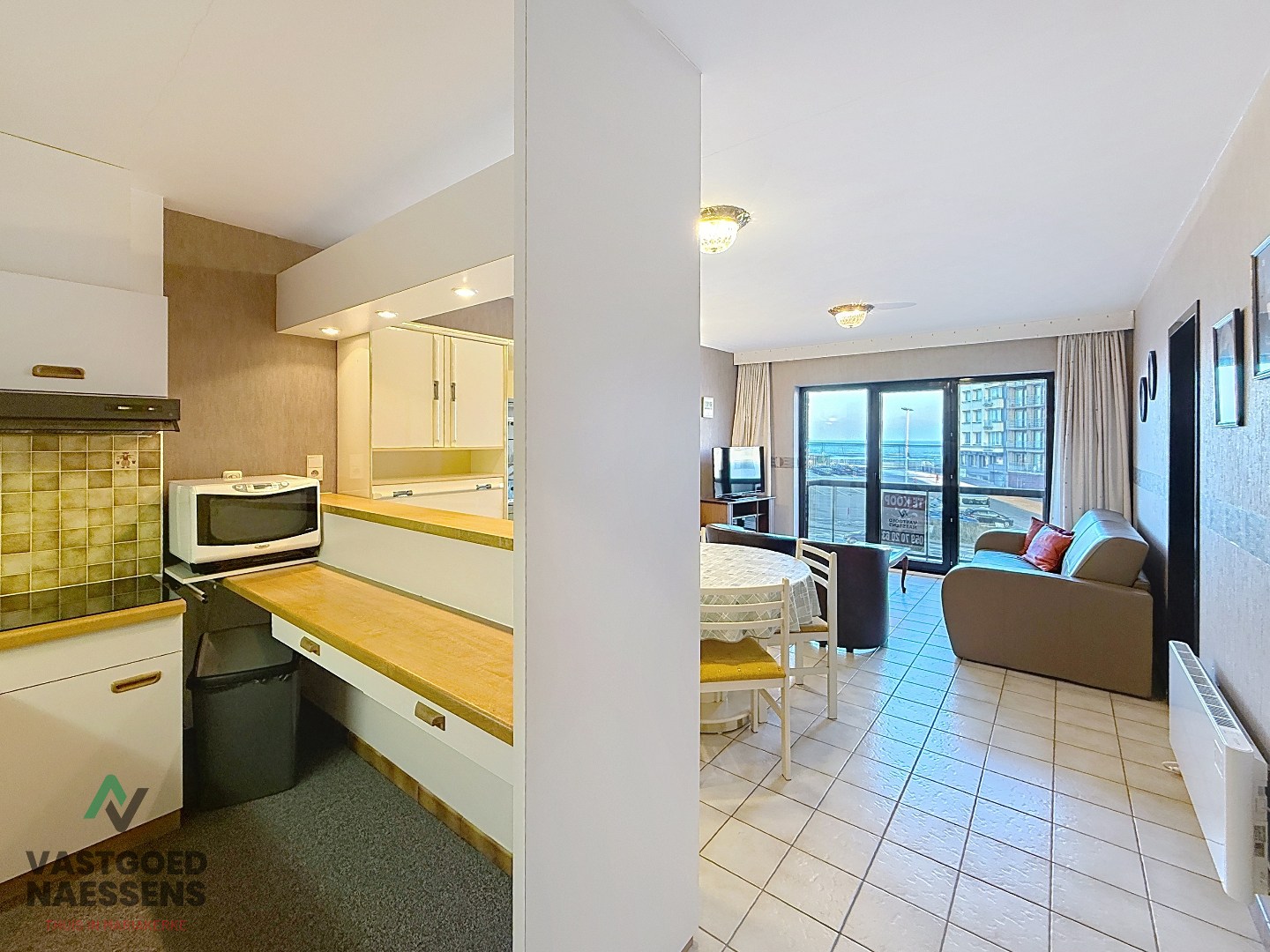 INSTAPKLAAR 1-SLPK APP MET OPEN ZICHT OP ZEE 