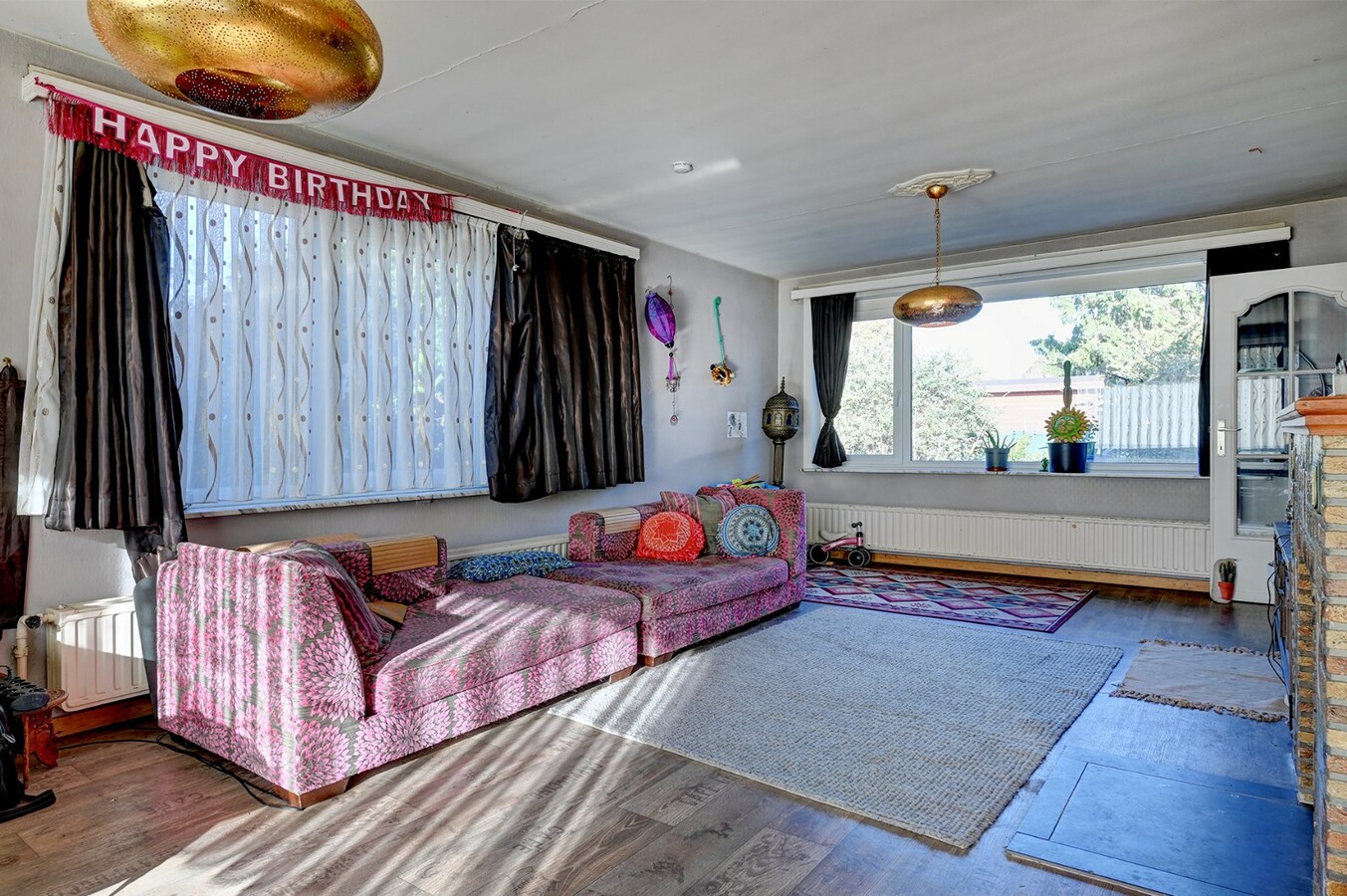 Open bebouwing op een perceel van 28m breed 