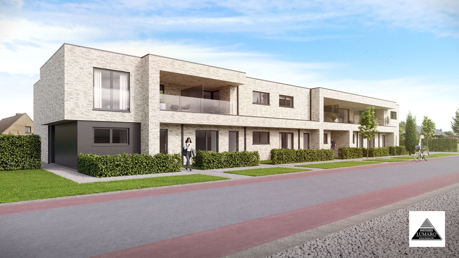 Residentie Zilverberk te Lanklaar: 10 riante appartementen 