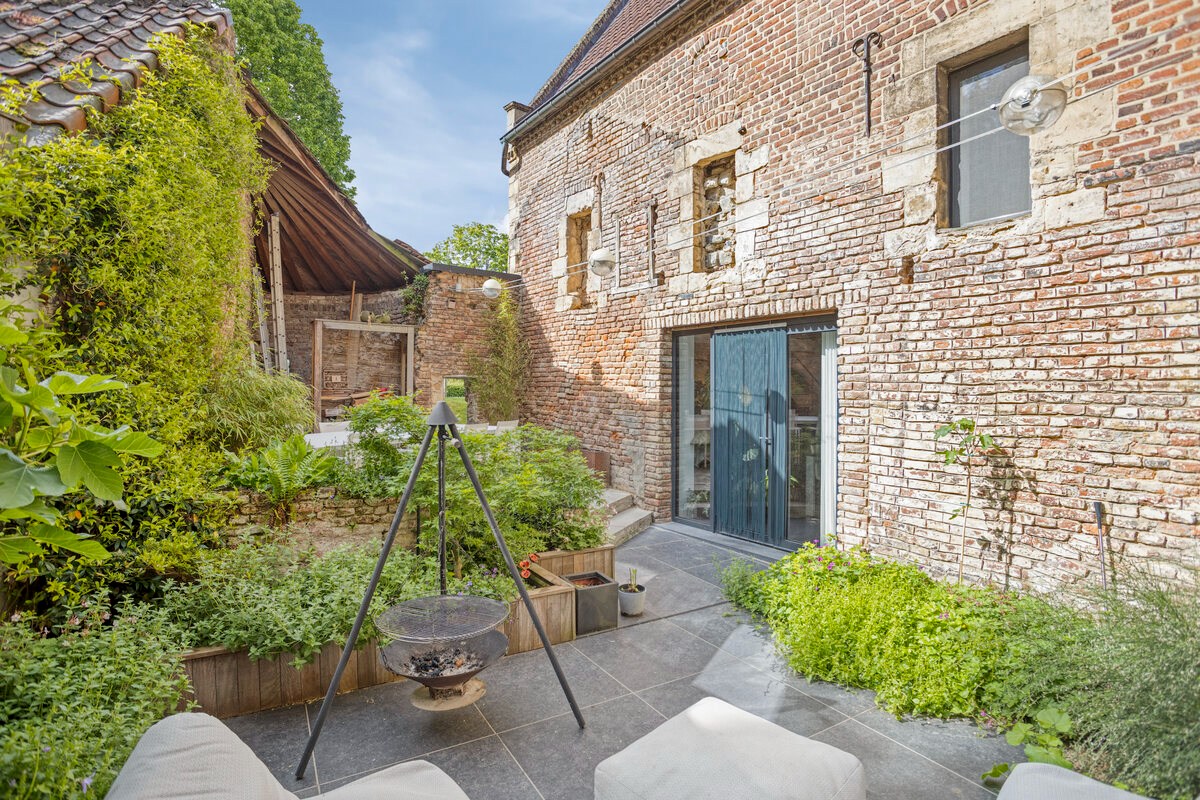 Prachtige stadstuin - deels gelegen in de Lakenmakerstoren