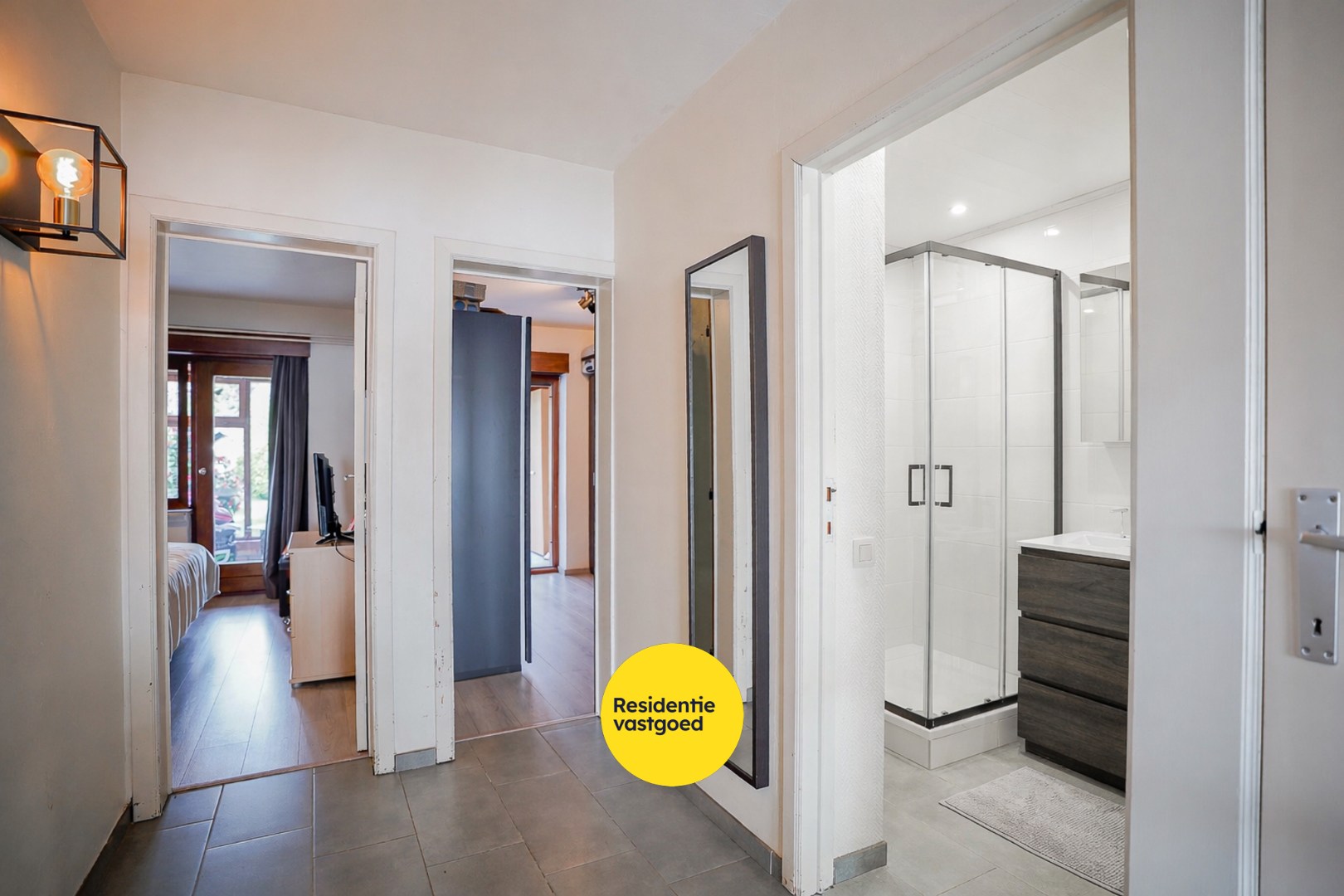 Gelijkvloers appartement met grote tuin (573 m²) in Sint-Andries 