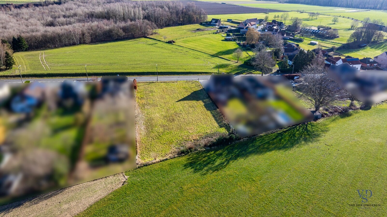 Uitzonderlijke bouwgrond voor open bebouwing. 