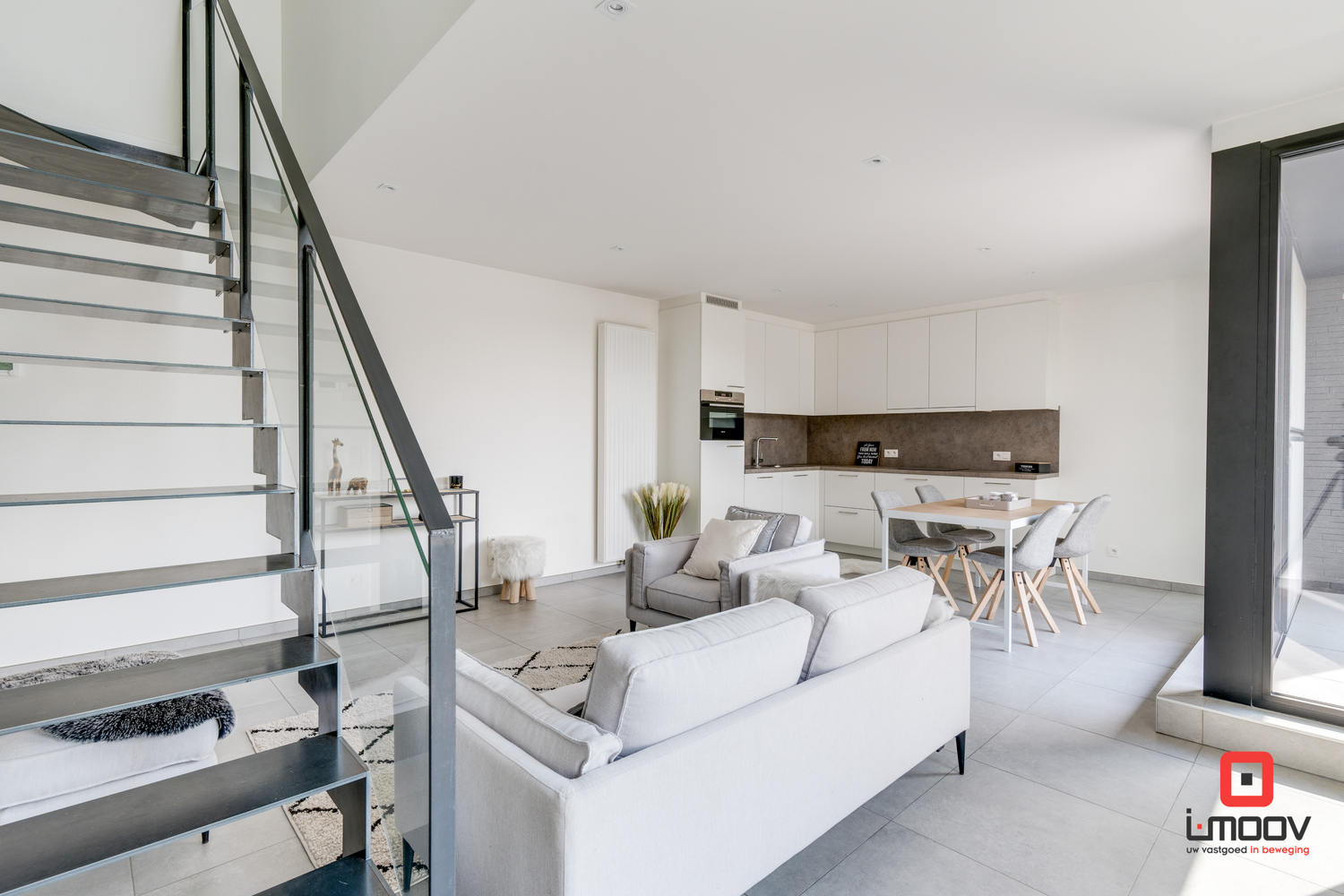 Hoogwaardig afgewerkte duplex nabij centrum Beveren 