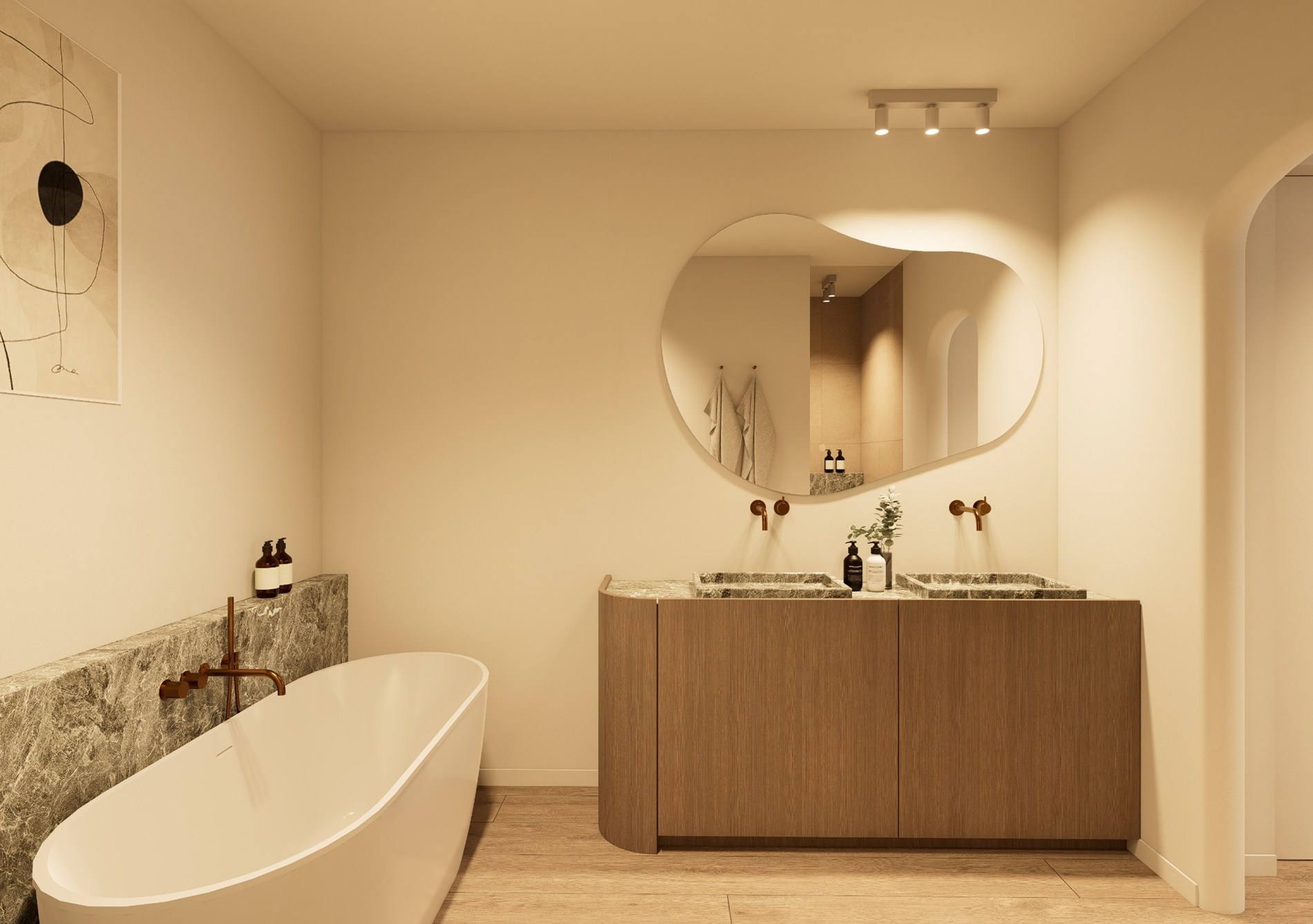 Luxueus renovatieproject voorzien van een duplex met 3 slaapkamers gelegen te Dumortierlaan (2 terrassen!) 