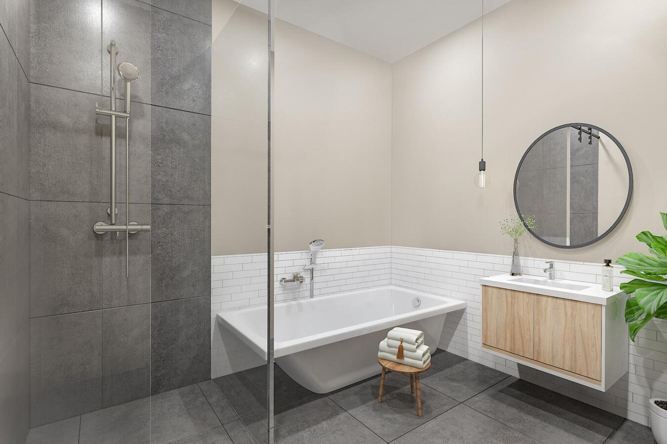 Prachtig appartementscomplex met 7 eenheden gelegen in het dorpscentrum van Opitter 