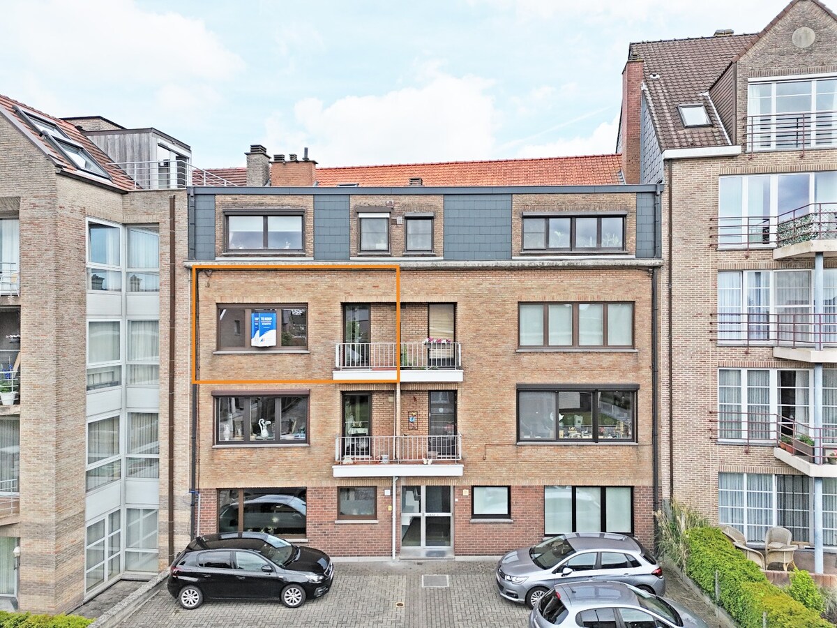 Energiezuinig tweekamerappartement met garage centrum Zottegem 