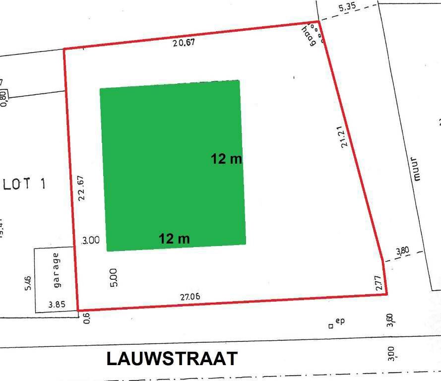 Verkocht grond - Lauw