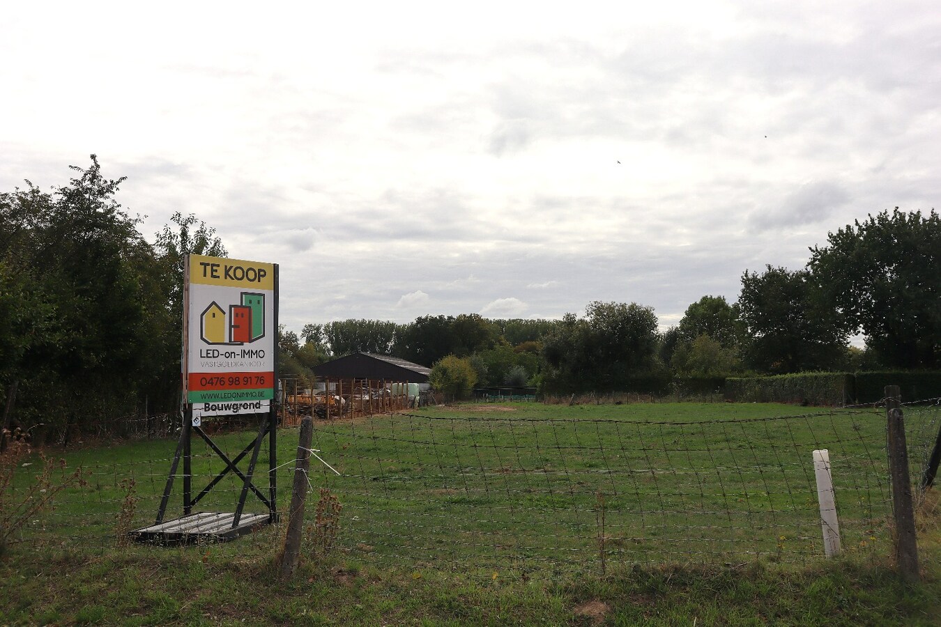 Mooi perceel voor OPEN BEBOUWING te Boutersem 