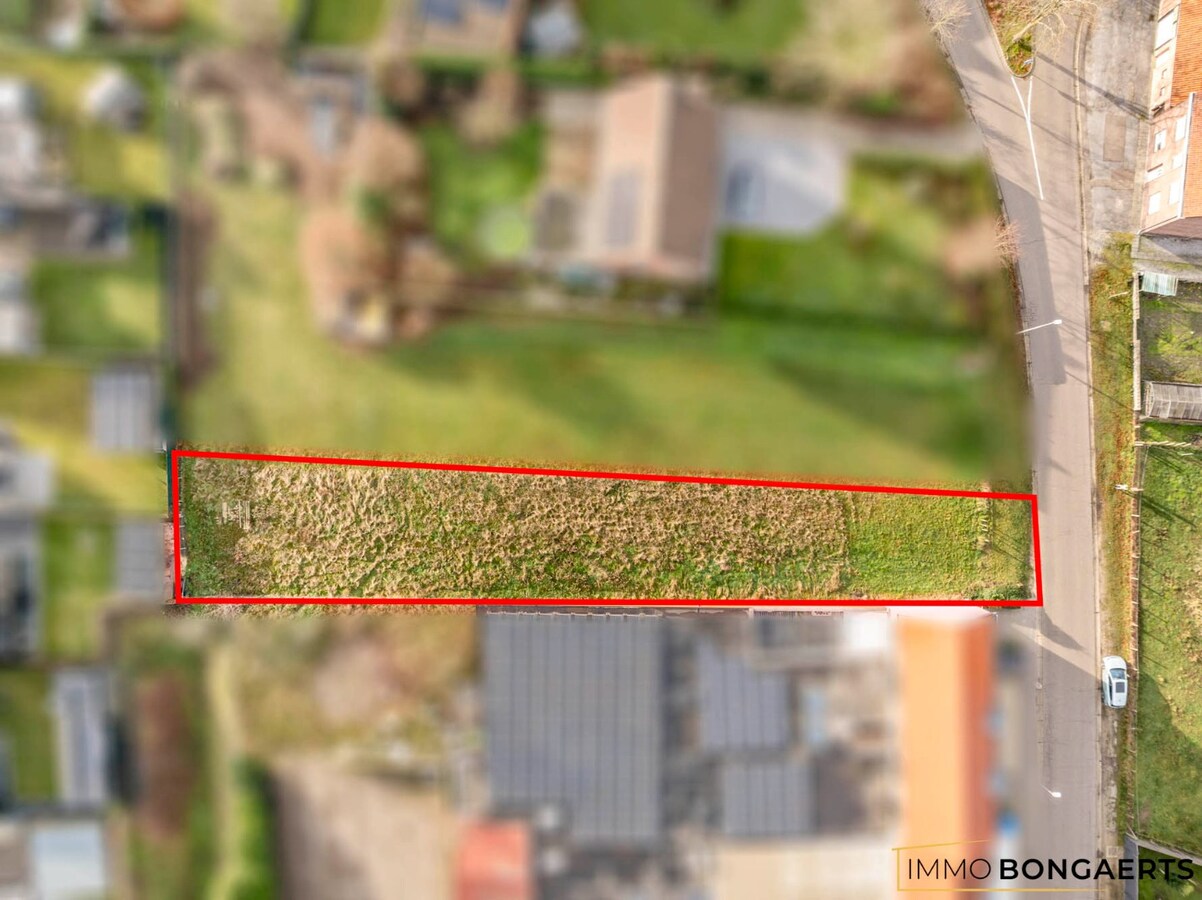 Bouwgrond voor halfopen bebouwing 