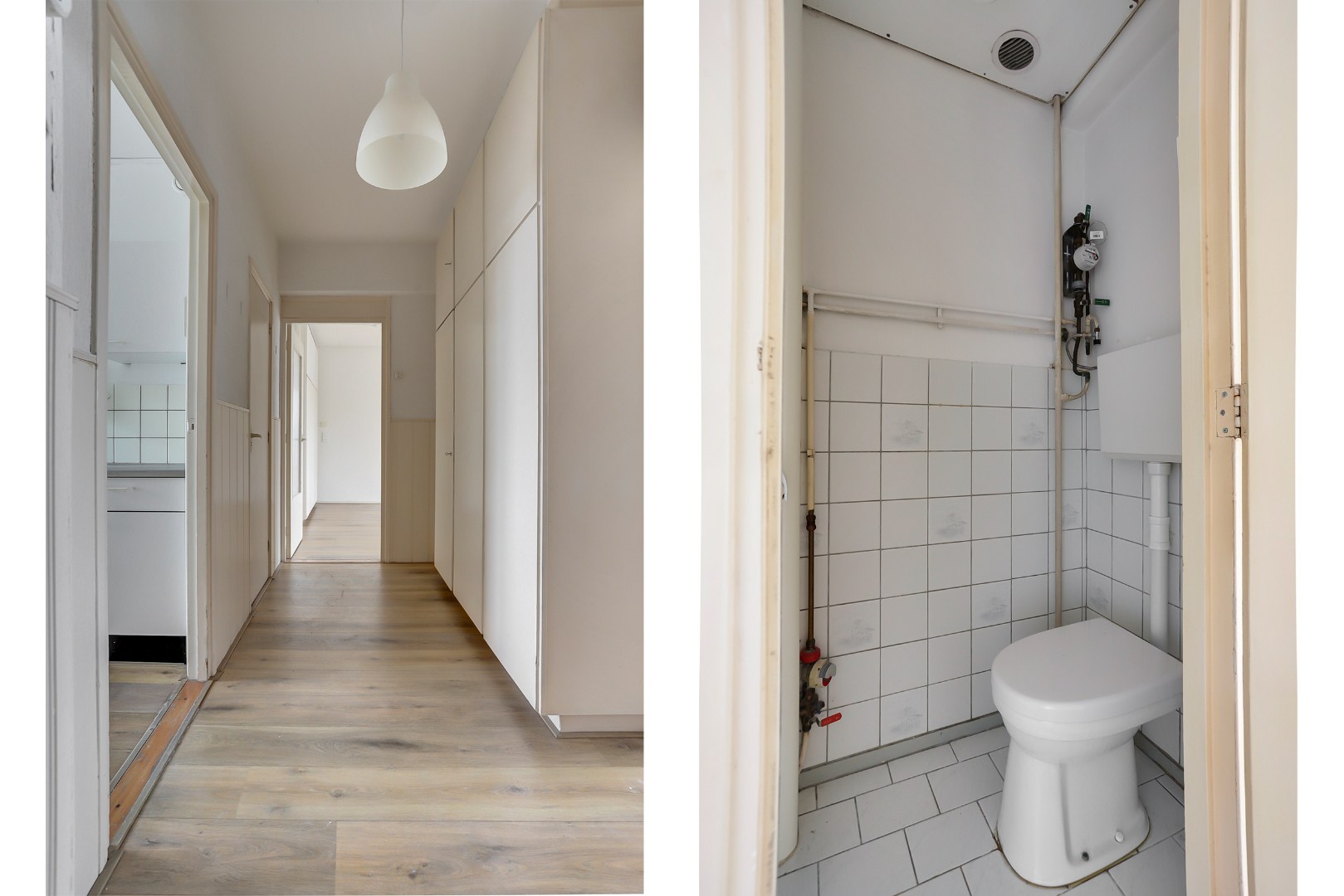 3-kamer appartement op de derde verdieping met balkon op het oosten en een berging van 13 m² in de onderbouw. 