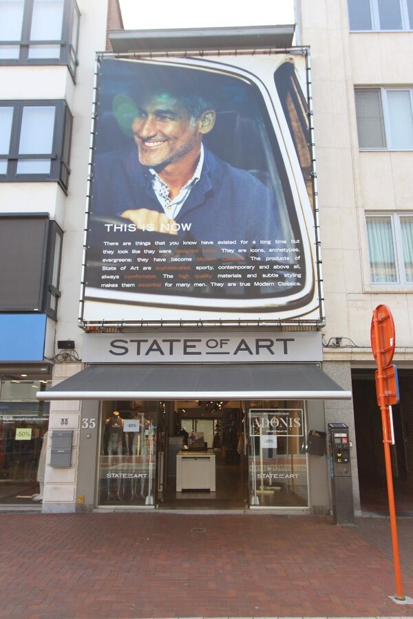 Handelspand in centrum Roeselare 