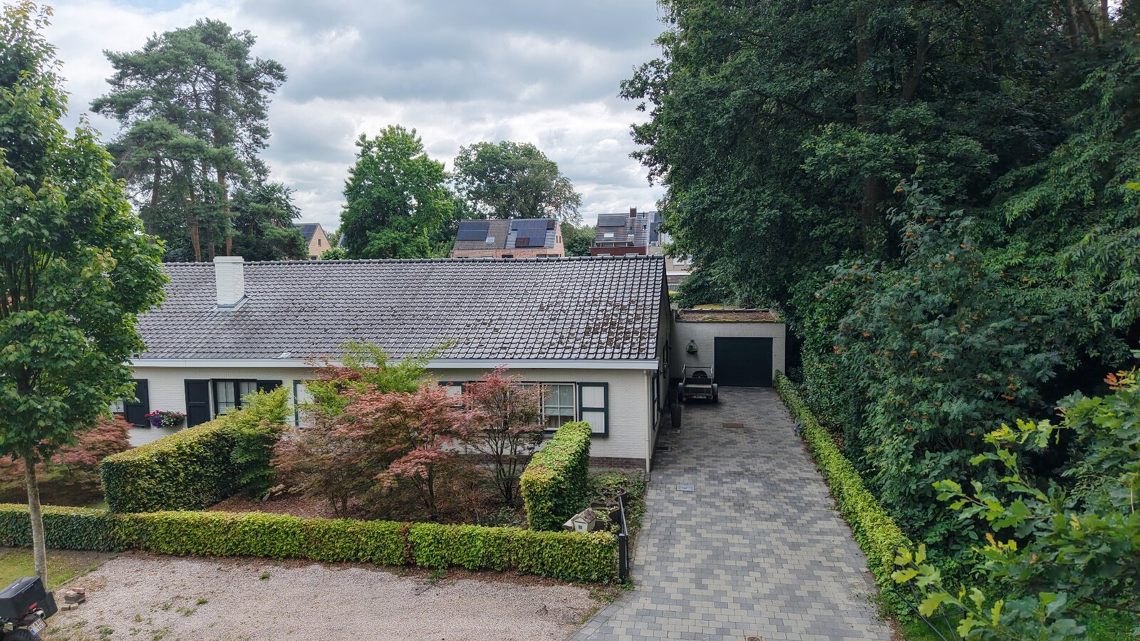 Laagbouwwoning met 2 slaapkamers in doodlopende straat 