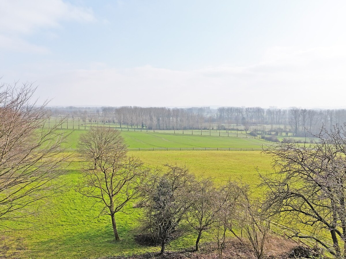 Idyllisch gelegen villa bouwgrond (4.460m²) of renovatieproject te Sint-Lievens-Esse 