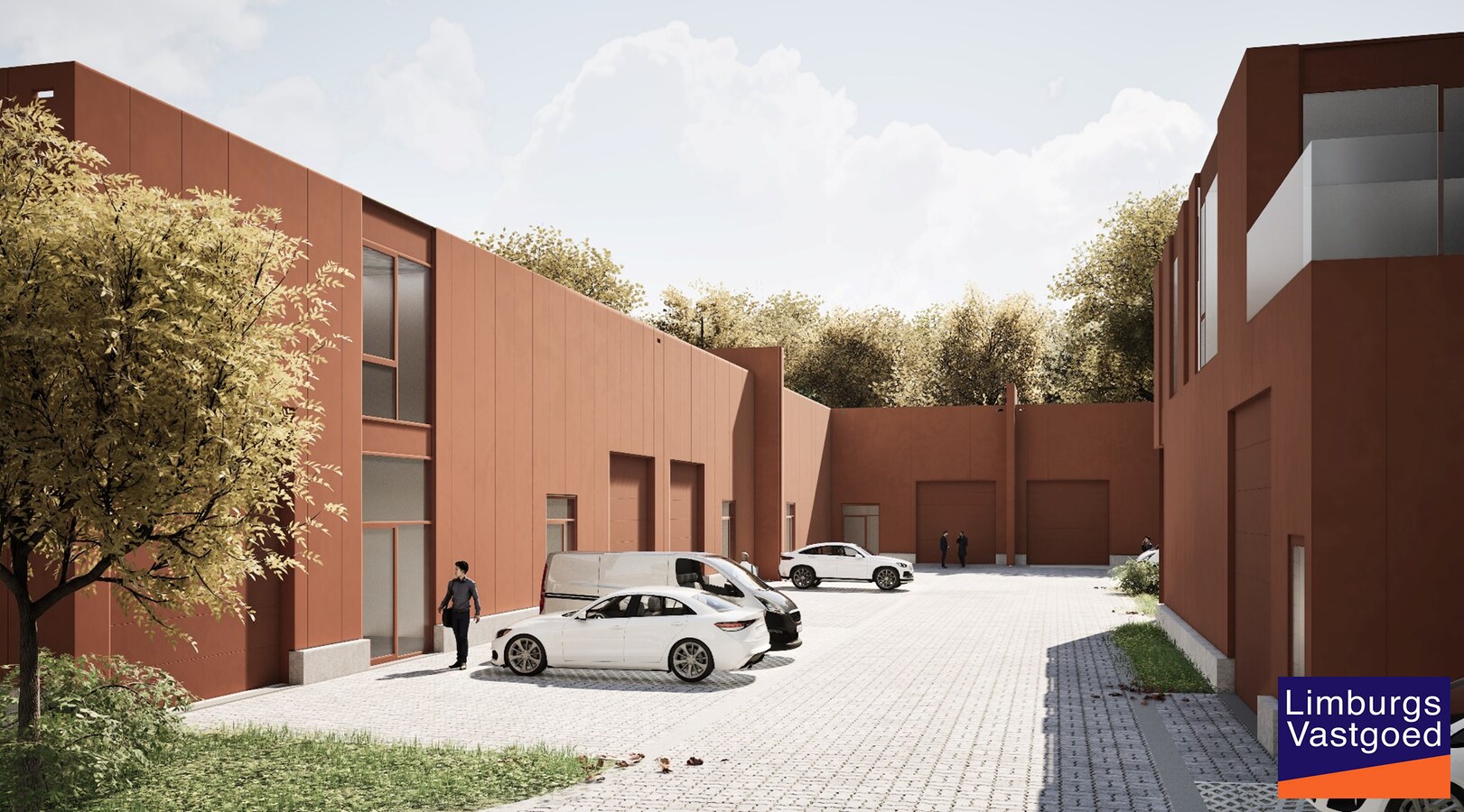 KMO SITE "MANEBORN" - NIEUWBOUW UNITS v.a. 211 m² tot 386 m² - nabij E-314 