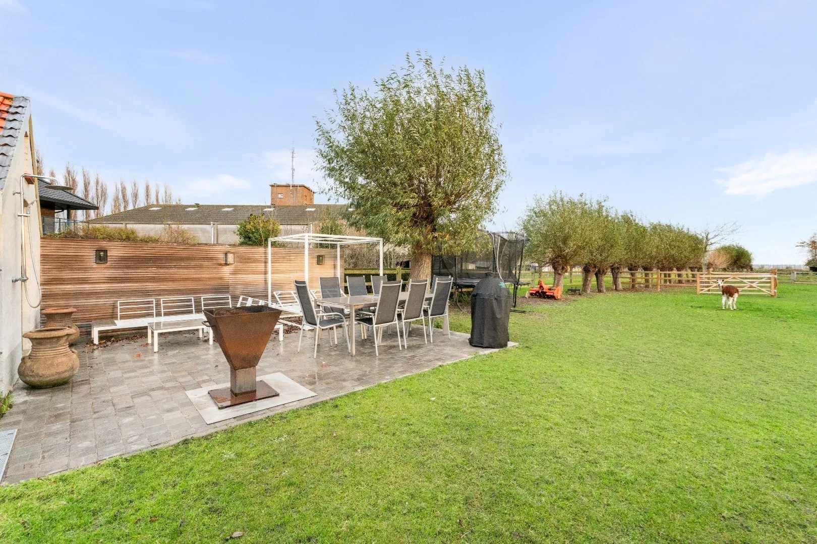 Charmante halfopen woning nabij Knokke met open zichten 