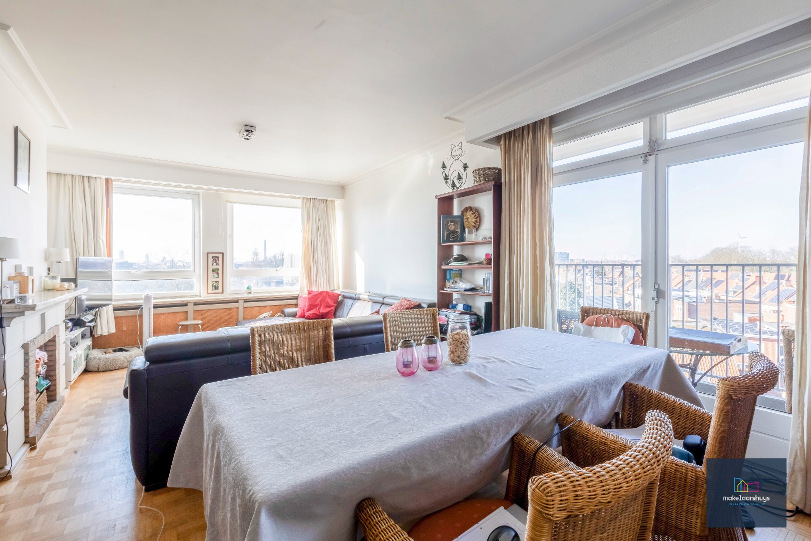 1-slpk. app. met mooi terras en prachtig zicht 