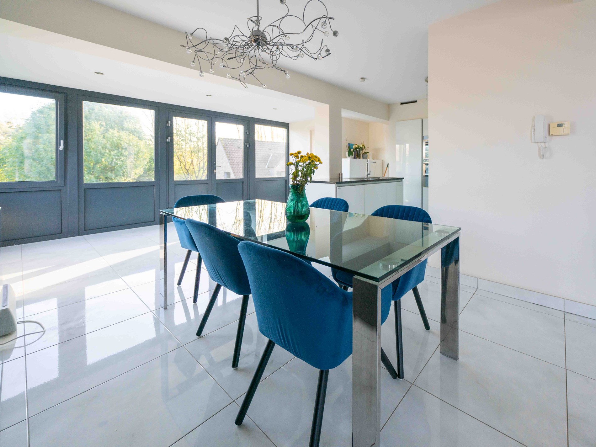 Zéér ruime energiezuinige woning met 4 kamers en bureau 