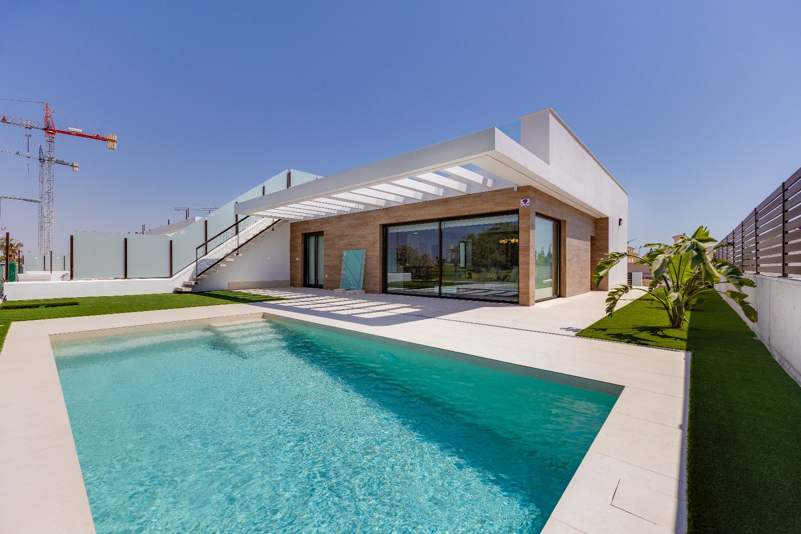 Luxe vrijstaande villa met solarium, zwembad en ruime garage – Los Alcázares, Costa Cálida 