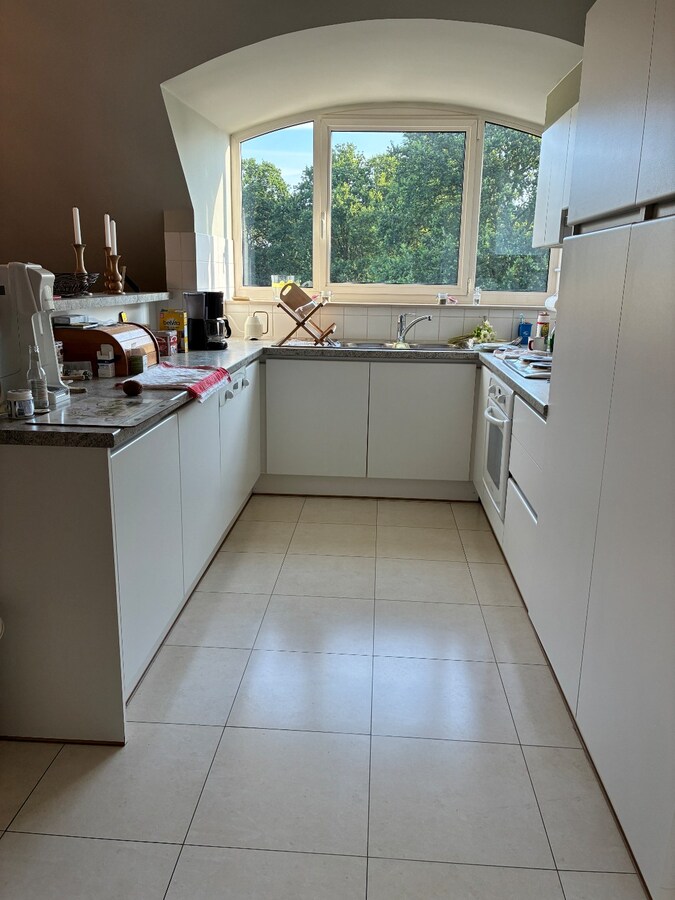 3 slpk-appartement met zicht op unieke tuin 