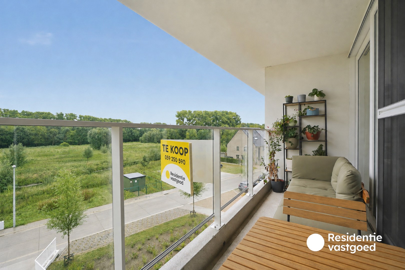 Energiezuinig 2-slaapkamerappartement met terras en dubbele staanplaats 