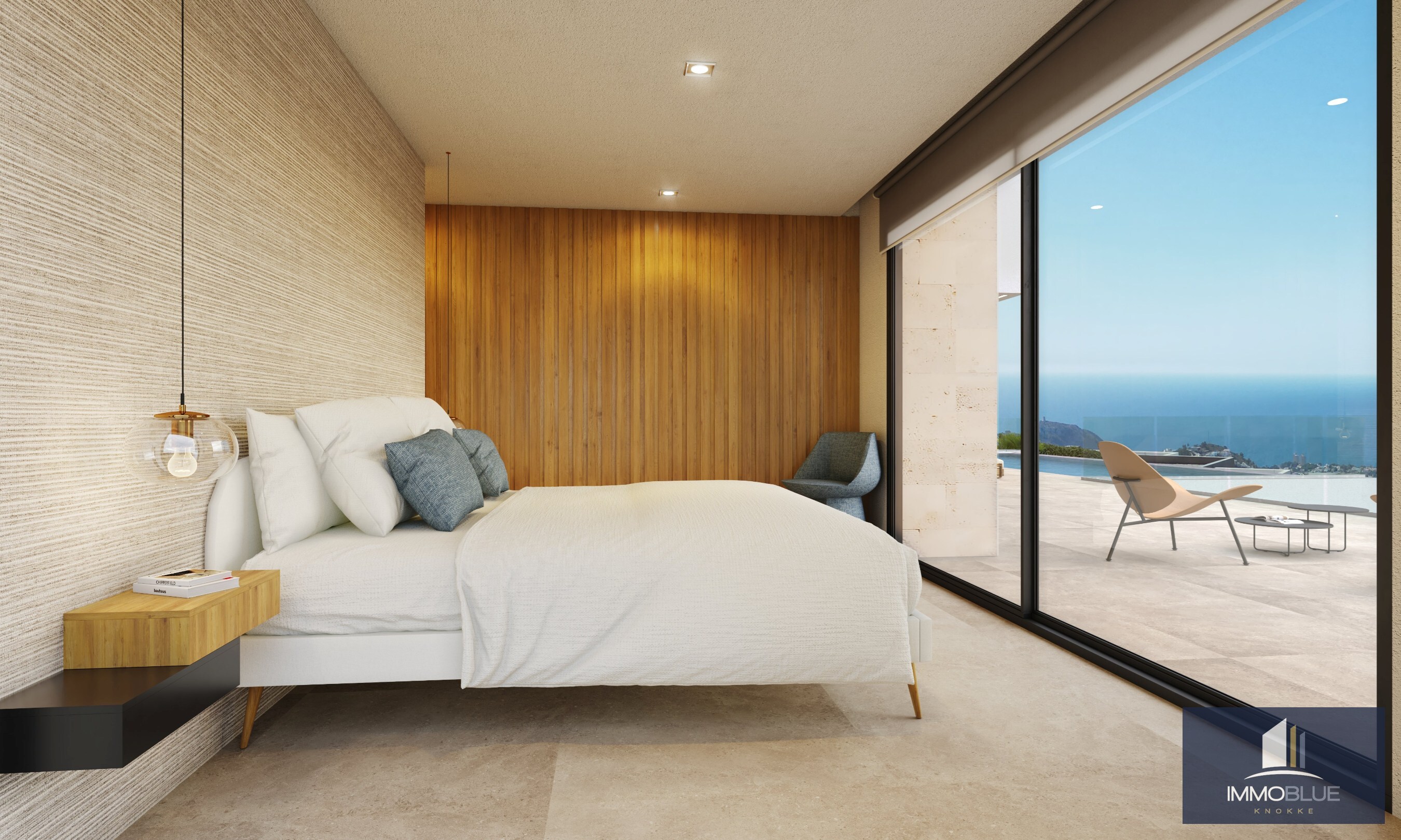 Moderne luxe met spectaculair zeezicht in Cumbre del Sol. 