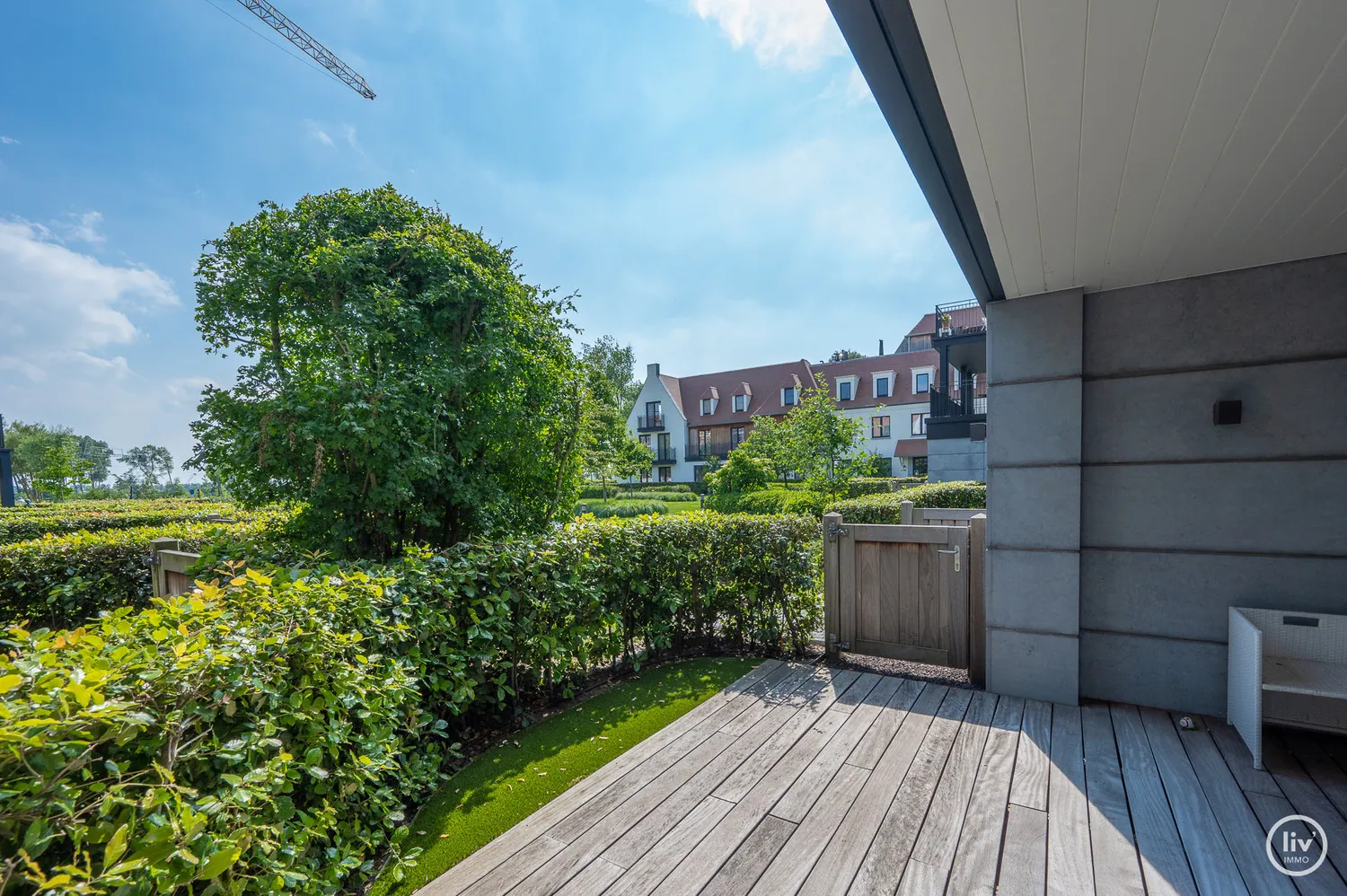 Bel appartement meubél au rez-de-chaussée à Duinenwater près de la gare, Lakeside et le nouveau golf de Knokke.