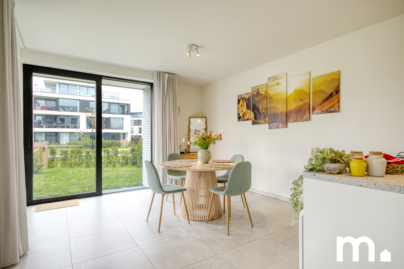 Gelijkvloers 2-slaapkamer appartement te Anzegem 