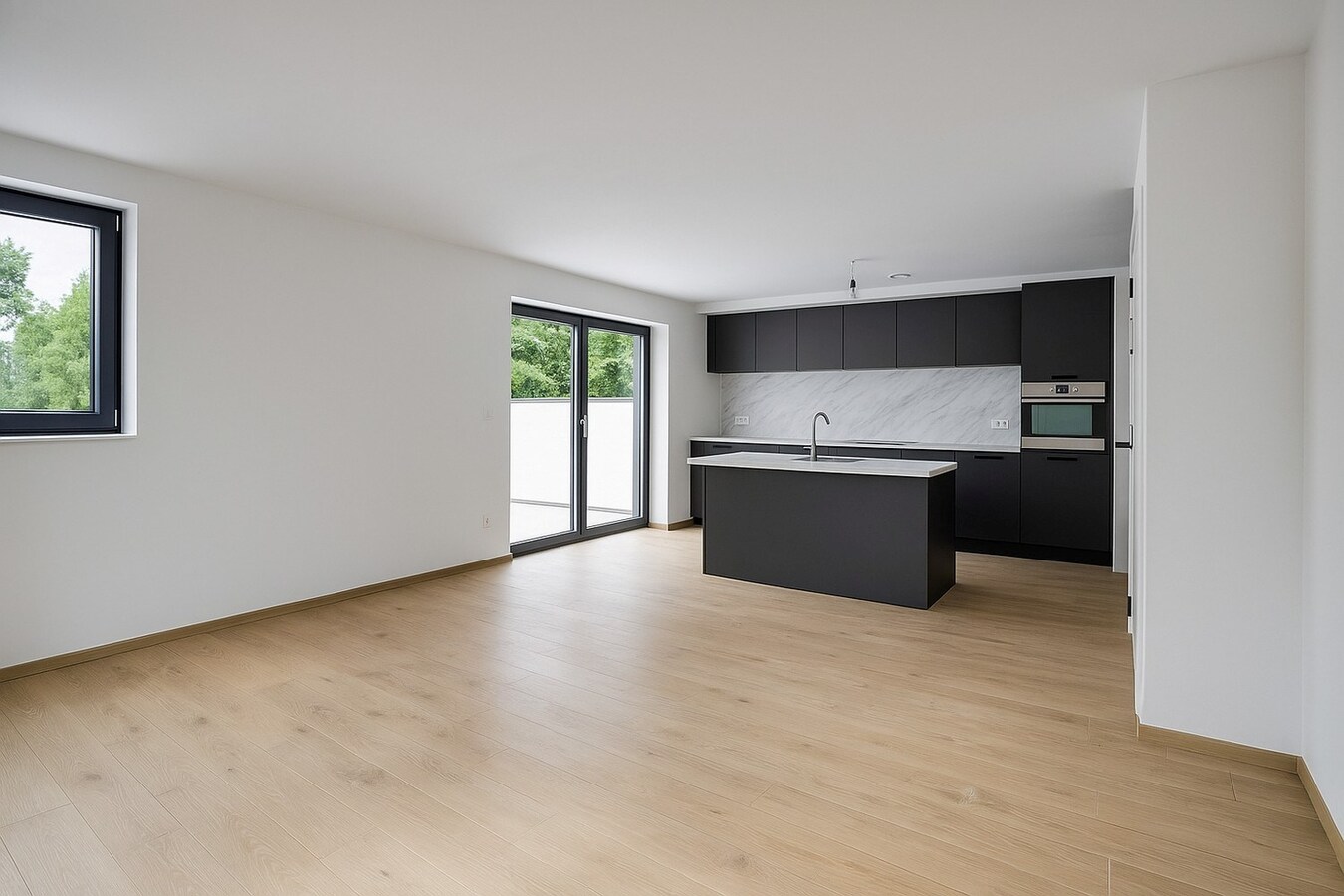 Ruime duplex met 3 slaapkamers 