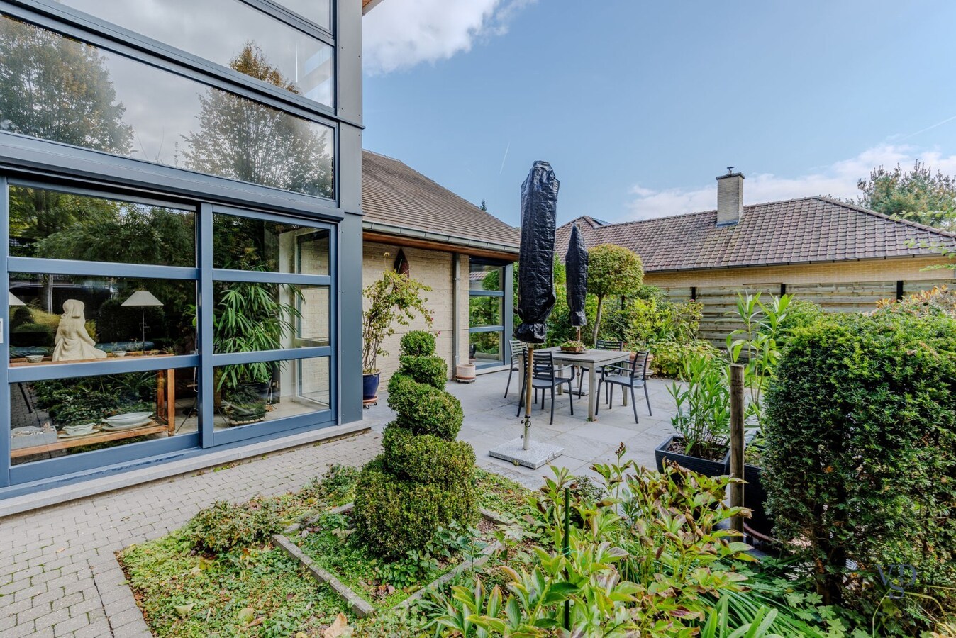 Stijlvol wonen in een doodlopend straatje. 