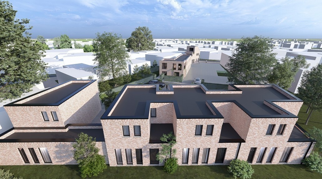 Moderne, Bijna Energie Neutrale stadswoning met private tuin in het centrum van Stokkem! 