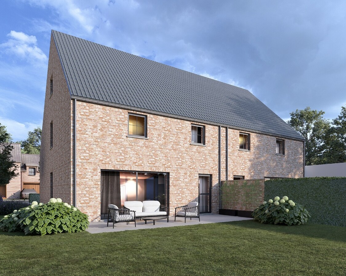 BEN-nieuwbouwwoning (CASCO) op een perceel van 04a70ca op een rustige locatie te Neeroeteren! 