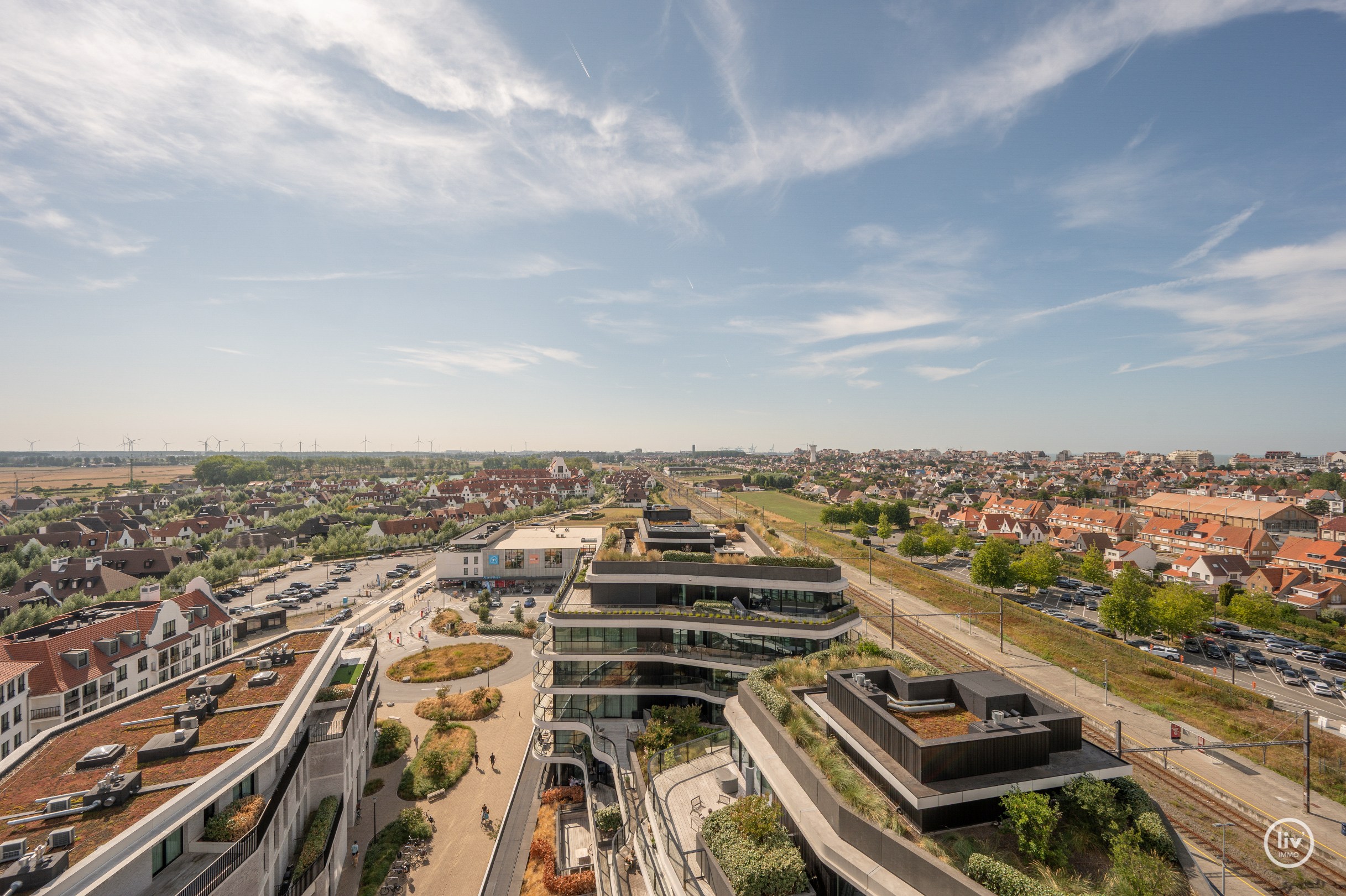 Appartement exclusif de nouvelle construction avec vue panoramique dans la résidence The Tower - Duinenwater, Knokke 