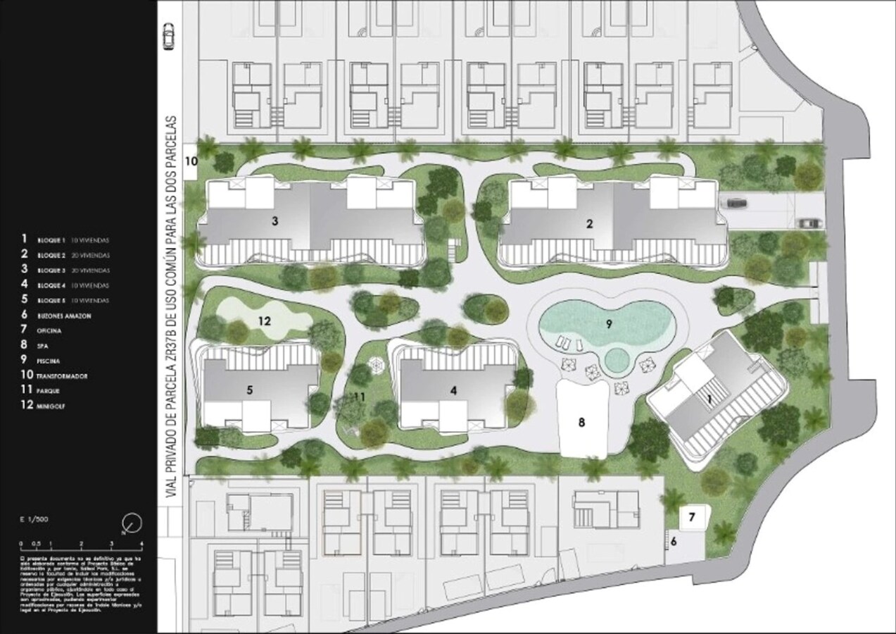 Designappartement in een privé residentie met luxe voorzieningen in El Raso 