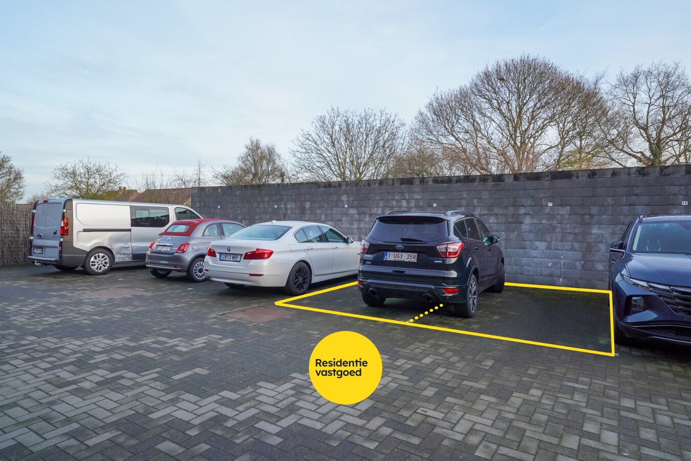 Te koop parkeerplaats - Oudenburg