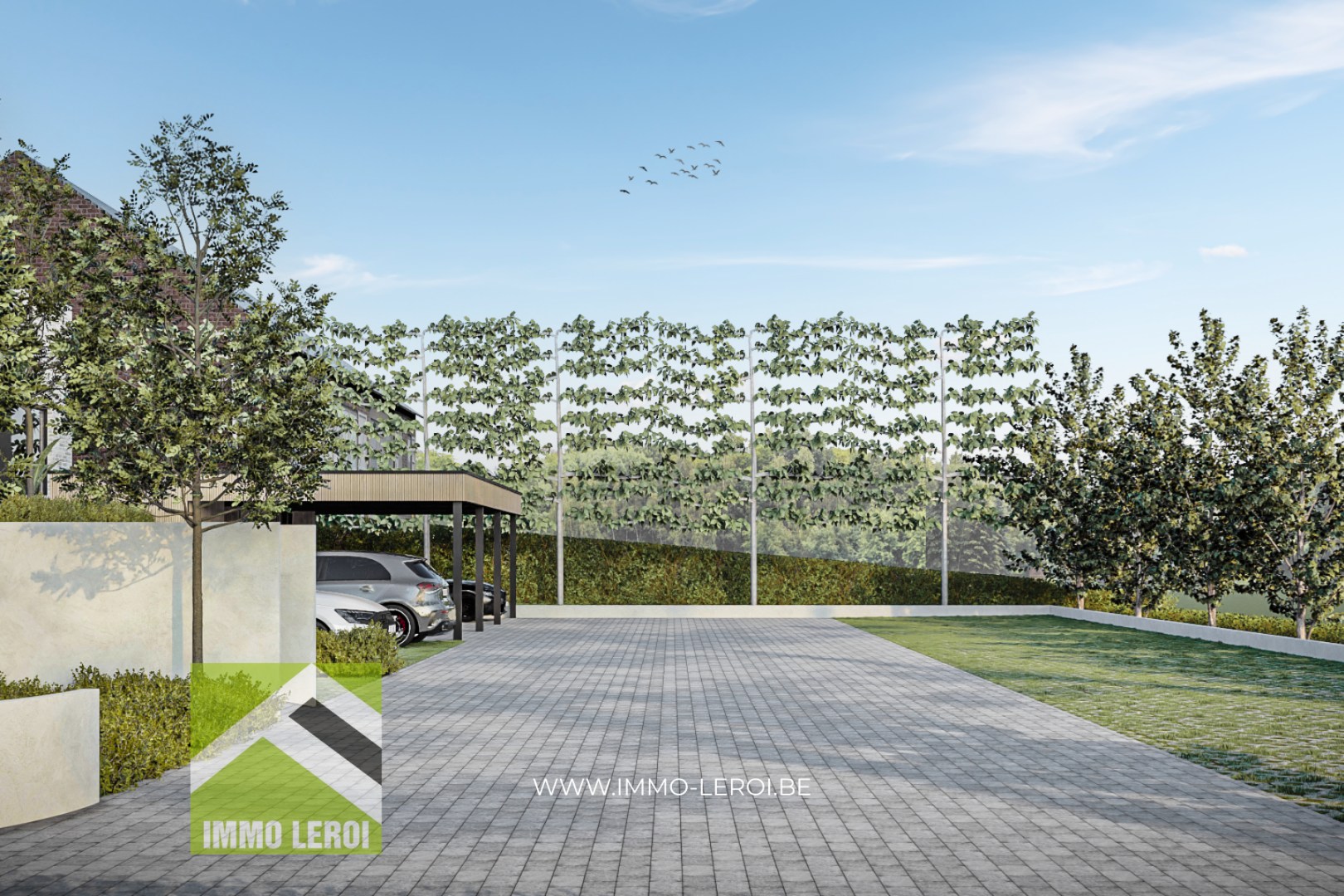 Vergunde projectgrond met handel/ horeca en appartementen in het centrum van Heers 