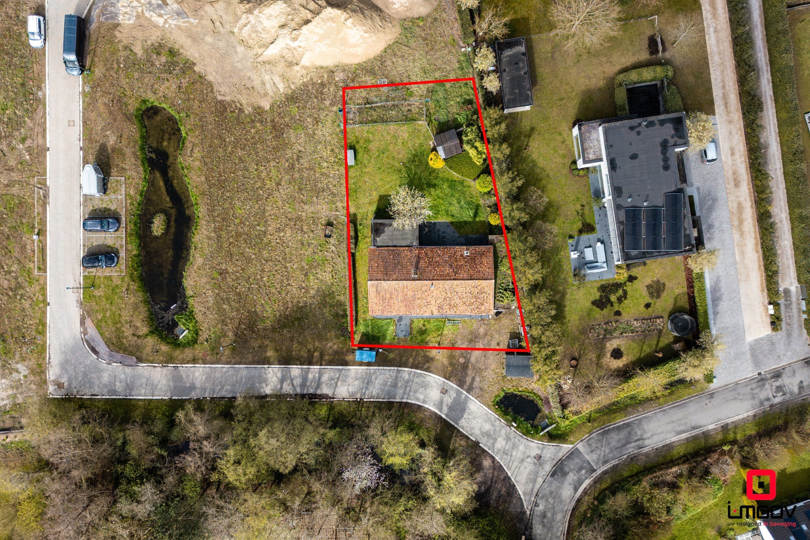 Bouwgrond (725 m²) op residentiële ligging in Destelbergen 