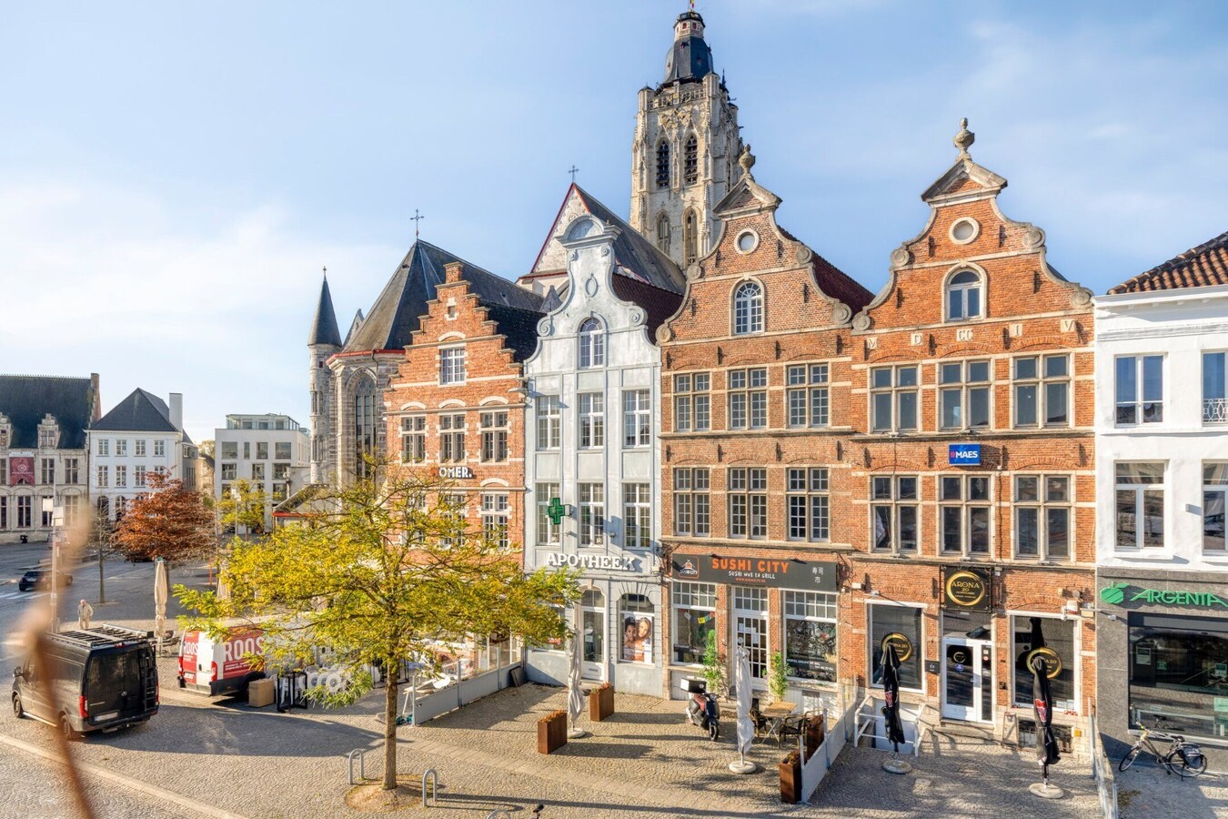DE MARKT van Oudenaarde: apotheek woning met licentie 