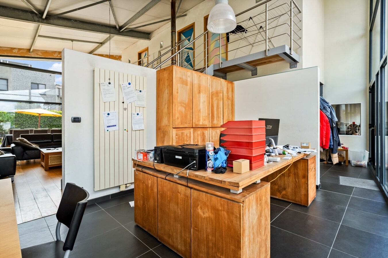 Bedrijfswoning met werkplaats op industrieterrein van Houthulst 