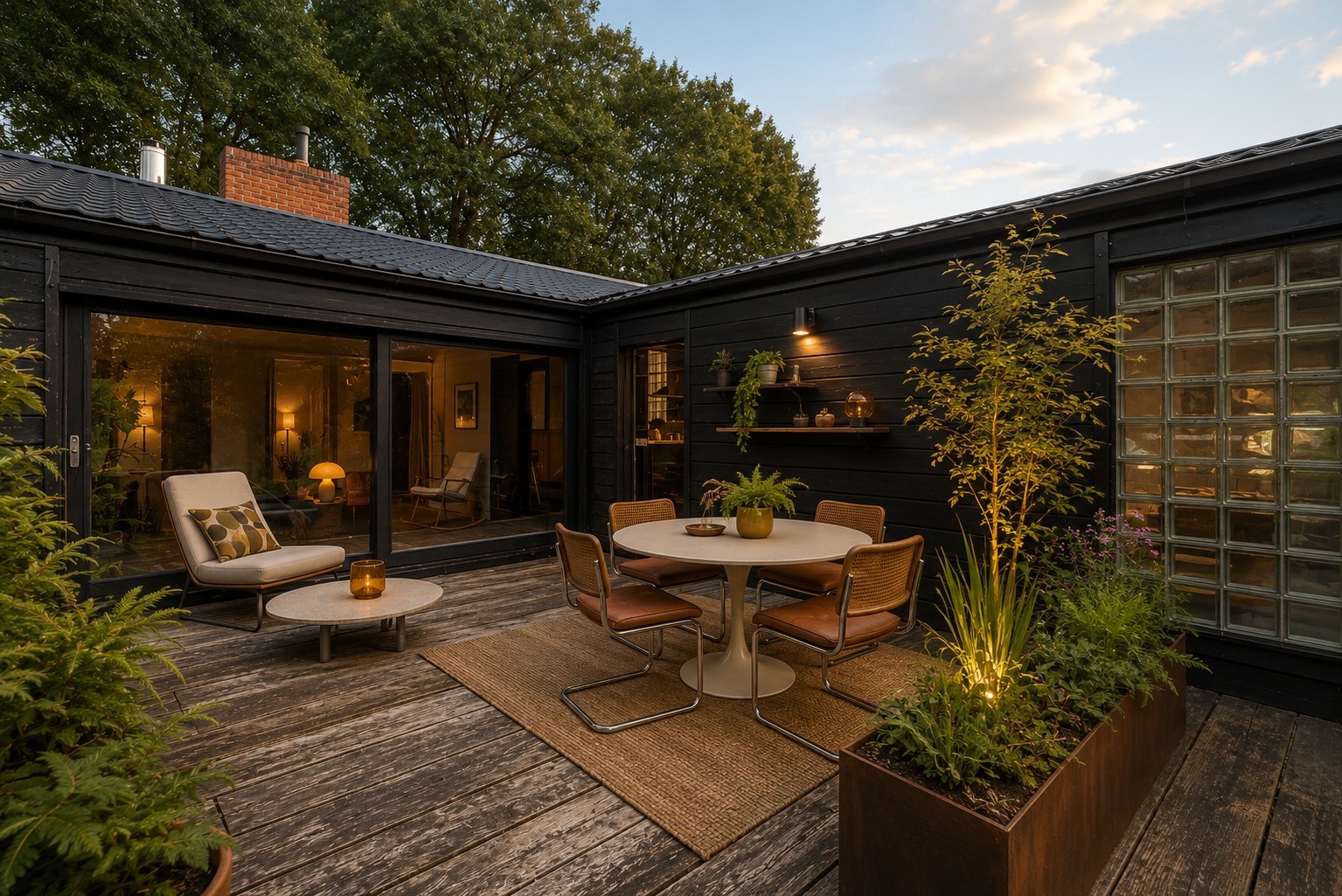 Seventies bungalowvilla met renovatiepotentieel op unieke ligging aan natuurgebied 
