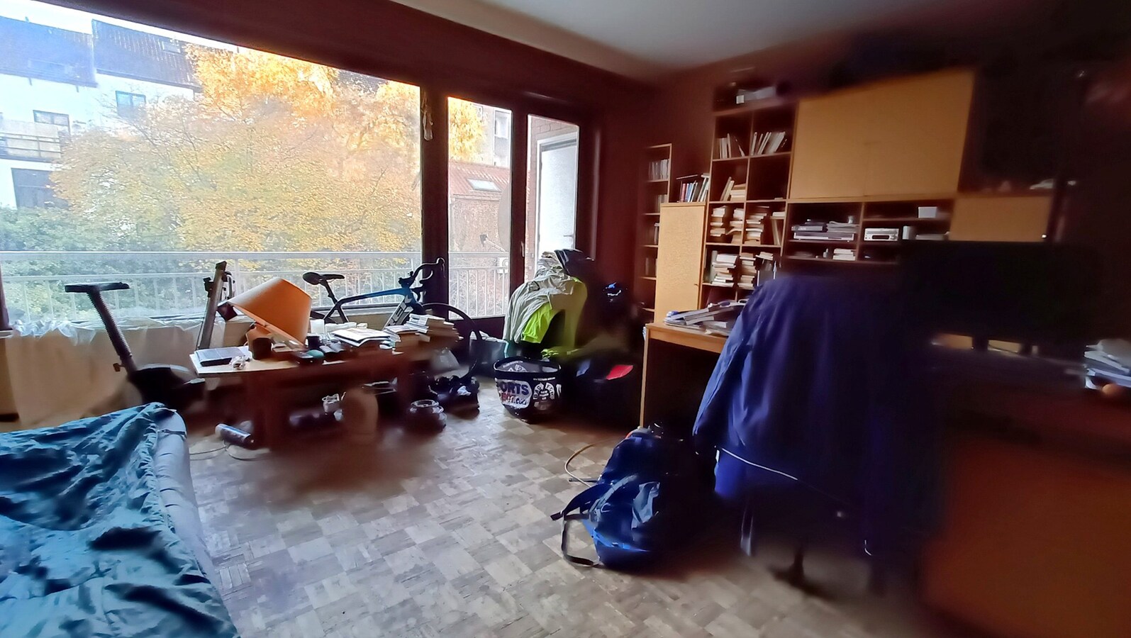 Ruim studio met terras in Elsene 