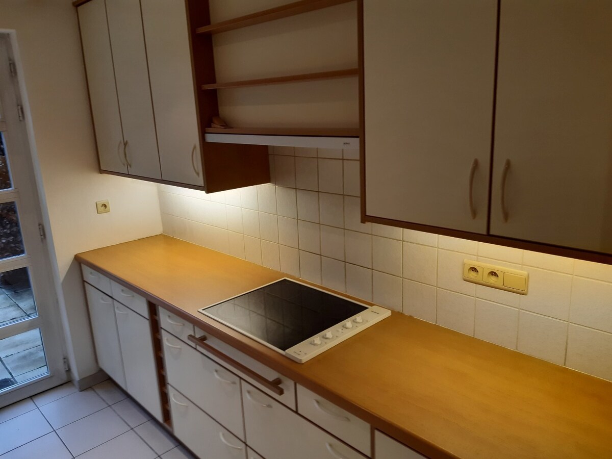 Tijdloos, gelijkvloers wonen. 